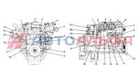 Двигатель Cummins серии 4BTA3.9-C130 - схема 2