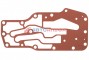 175.172 Прокладка головки маслоохладителя (красная) КАМАЗ, НЕФАЗ дв.Cummins ISBe 2831077 - CAMIDA - 89х60