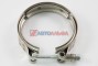 171.187 Хомут ленточный V-образный (87 мм) КАМАЗ, НЕФАЗ дв. Cummins 6ISBe 3903652 (выпускной патрубок) - CAMIDA - 89х60