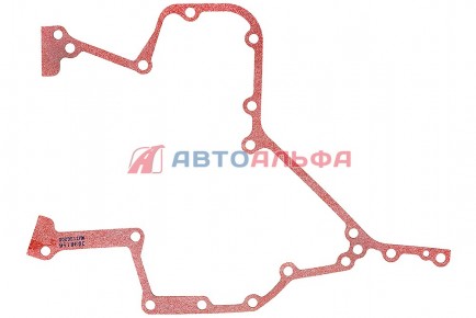 175.174 Прокладка картера распред. шестерен к блоку КАМАЗ, НЕФАЗ дв. Cummins 4/6BT 3938156 - CAMIDA - 434х290