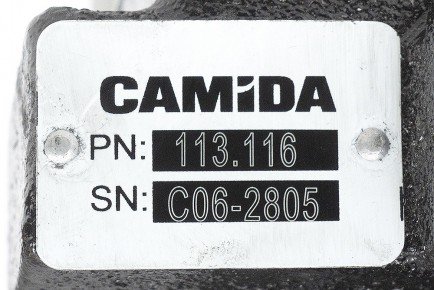 113.116 Компрессор 1-но цилиндровый КАМАЗ дв. Cummins 6CT, ISLe, L 3972531, 9111555140 (аналог WABCO) - CAMIDA - 434х290 фото 2