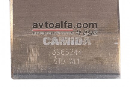 104.117 Вкладыш коленвала шатунный нижний стандарт КАМАЗ дв. Cummins 6CT, ISC, L, ISLe 3966244 - CAMIDA - 434х290 фото 3